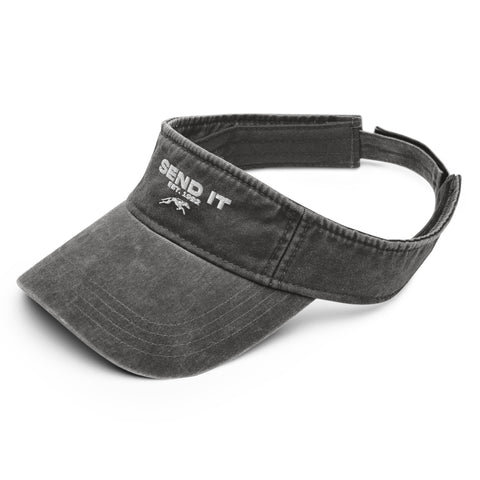 Denim visor